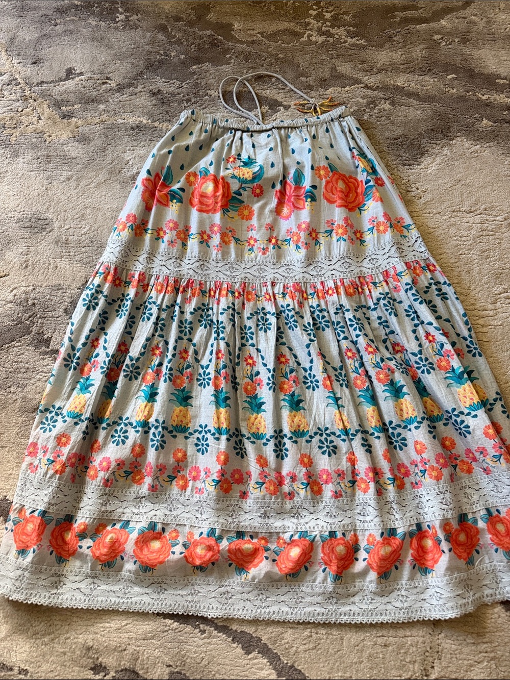 NWT Farm Rio Tropical Delicacy Maxi Skirt, S - Picture 7 of 7